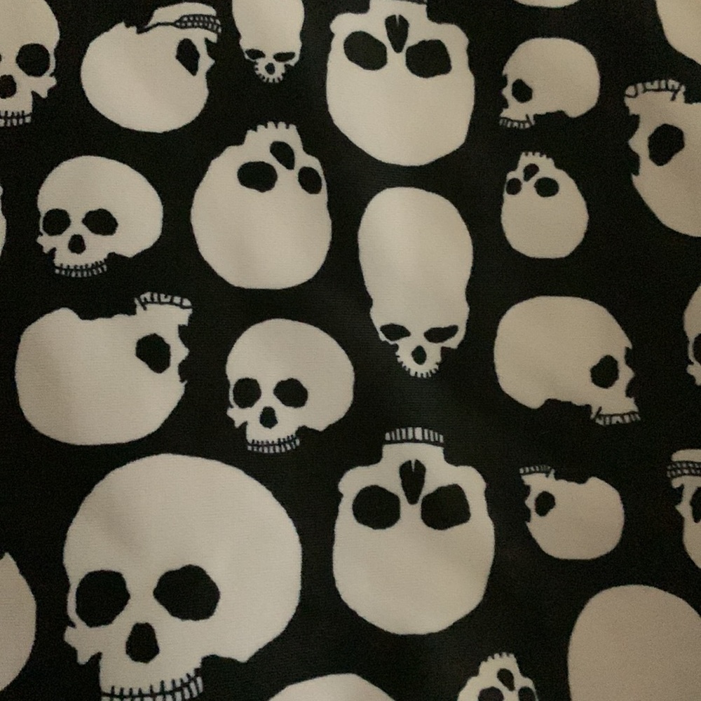 Onzie crop Skeleton leggings